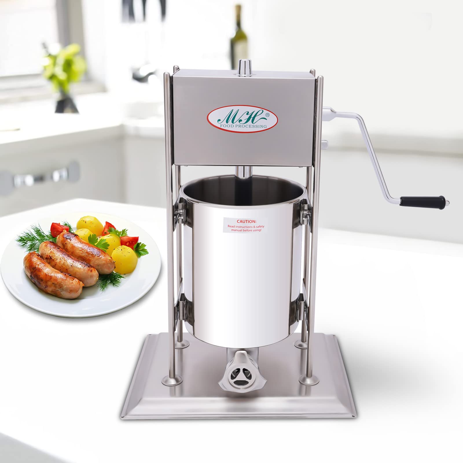 ソーセージスタッファー 10L 調理器具 ソーセージメーカー 肉詰機 業務